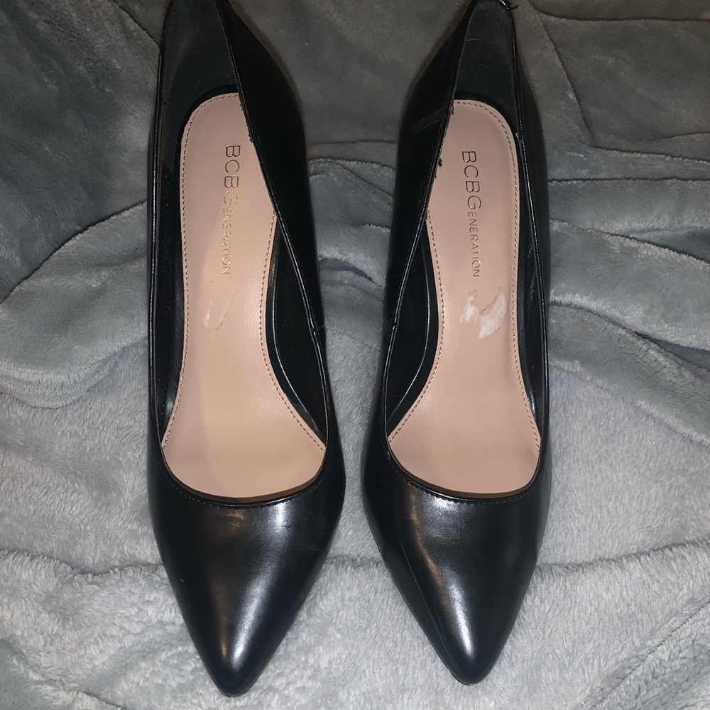 Black high heels